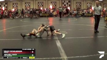65 lbs Semifinal - Mitchell Bach, WPA Spartans vs Brady Eichelberger, Revival