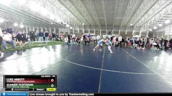 78 lbs Cons. Round 2 - Gunner Huntsman, Team Prestige Wrestling vs Luke Abbott, Sanderson Wrestling Academy
