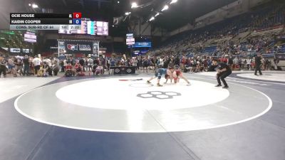 190 lbs Cons. Sub-rd Of 64 - Ocie House, Alabama vs Kaidin Cooper, Indiana