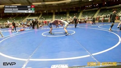 175 lbs Final - Cruz Barbosa, MANTANONA-TC vs Dresden Beard, Andover Wrestling Club