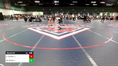 138 lbs Round Of 16 - Elijah Cortez, CA vs Maximus Brady, NC