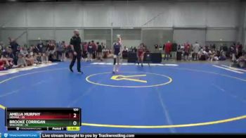 100 lbs Semis & 1st Wrestleback (8 Team) - Amelia Murphy, Indiana vs Brooke Corrigan, Wisconsin