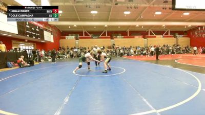 177 lbs Quarterfinal - Logan Bruce, Maria Carrillo vs Cole Campagna, Casa Grande