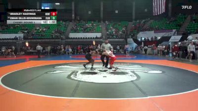 7A 138 lbs Champ. Round 1 - Bradley Hastings, Hewitt-Trussville vs Emani Gillis-nduwimana, Florence