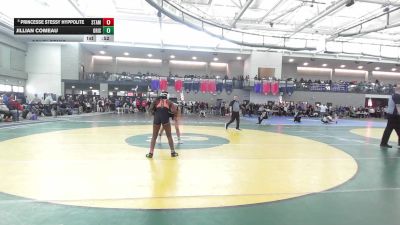 132 lbs Consolation - Princesse Stessy Hyppolite, Stamford vs Jillian Comeau, Griswold/Wheeler