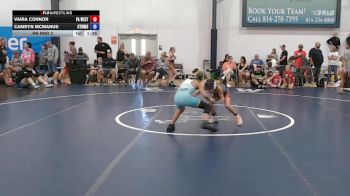 29 lbs Rr Rnd 2 - Vaira Connor, PA West Black - W vs Camryn McManus, CT Whale - W