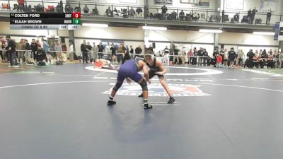 144 lbs Consi Of 8 #2 - Colten Ford, Smithtown West vs Elijah Brown, Monroe Woodbury