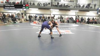 144 lbs Consi Of 8 #2 - Colten Ford, Smithtown West vs Elijah Brown, Monroe Woodbury