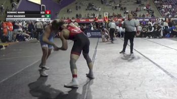 184 lbs Semis & 3rd Wb (16 Team) - Dominic Mann, St. Cloud State vs Josh Wagener, Augustana (SD)