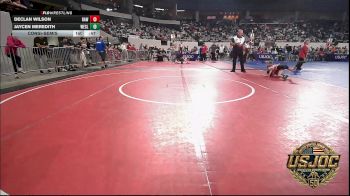 46 lbs Consolation - Declan Wilson, Raw Wrestling Club vs Jaycen Meredith, Wesley Wrestling Club