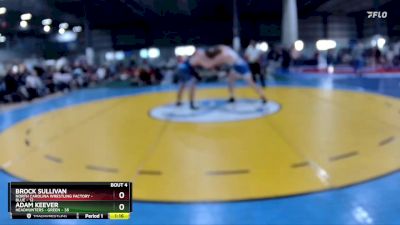 190 lbs Quarterfinals (8 Team) - Adam Keever, HEADHUNTERS - GREEN vs Brock Sullivan, NORTH CAROLINA WRESTLING FACTORY - BLUE