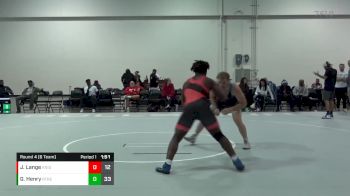 195 lbs Round 4 (6 Team) - Josh Lange, Scarlet Knights vs Gunner Henry, Roundtree