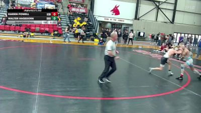 125 lbs Quarterfinal - Walter Hagedorn, Indianapolis vs Kaiden Powell, Central Missouri