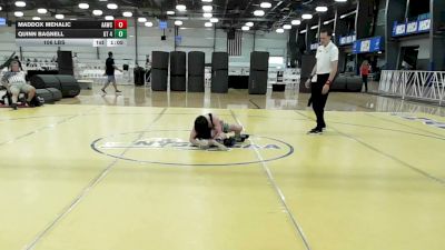 106 lbs Rr Rnd 1 - Maddox Mehalic, All American Wrestling Club - HSB vs Quinn Bagnell, GT 4238 - HSB