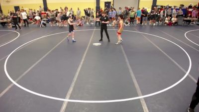 132 lbs Cons. Round 3 - Aidan Carlson, MN vs Garrett Kuch, IA
