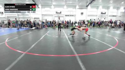 59.1-65 lbs Consolation - Alee Dynes, OH vs Anna Martens, NY