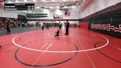 125-131 lbs Round 2 - Gavin Kubin, Chatfield vs Tristin Wolfe, Rock Canyon