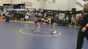 124 Open Champ. Round 1 - Ryley Hartman, Upper Iowa vs Callee Shearer, Morningside