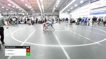 120 lbs Consi Of 64 #2 - Connor Castillo, GA vs Kyien Jackson, VA