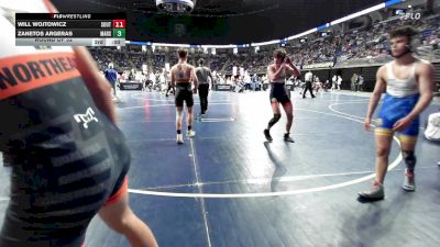 124 lbs Round Of 32 - Carter Billings, Berwick vs Shay Krysinski, Steel Valley