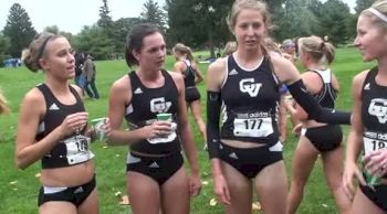 Grand Valley State 1st Womens Gold Race Notre Dame XC Invite 2011