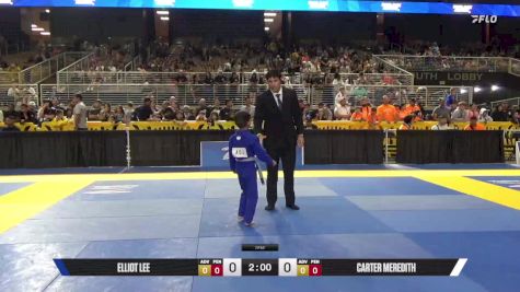 Carter Meredith vs Elliot Lee 2025 Pan Kids Jiu-Jitsu IBJJF Championship