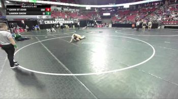 D1-175 lbs Cons. Round 1 - Landen Grow, Beaver Dam vs Gavin St John, Greenfield