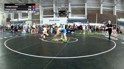 175 lbs Champ. Round 1 - Ryker Olson, Utah vs Ethan Hague, Wyoming