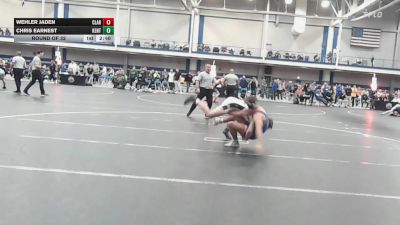 165 lbs Round Of 32 - Wehler Jaden, Clarion - UnAttached vs Chris Earnest, Kent State