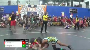 60 lbs Semis & 1st Wrestleback (8 Team) - Cameron Rodgers, The Funky Singlets Yellow vs Hayes Daniel, Backyard Brawlers