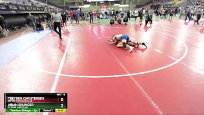 144 lbs Cons. Round 3 - Treyden Christensen, Empire Wrestling Club vs Aidan Ehlinger, DC Elite Wrestling