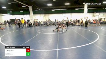 80 lbs Consi Of 16 #2 - Tommy Boyce, PA vs Carson Miles, AZ