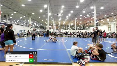 125 lbs Rr Rnd 7 - Jacob Chrominski, Edge Wrestling vs Brennan Boland, D3 Training Center