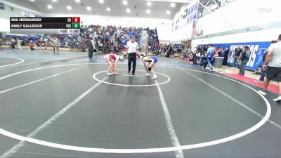 100 lbs Cons. Round 2 - Keelee Huntington, Ocean View vs Nevaeh Lansang, Gahr