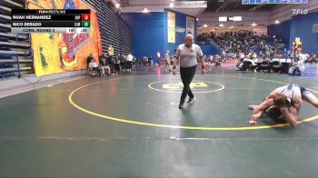 120 lbs Cons. Round 3 - Nico DeRado, St Joseph Metuchen vs Noah Hernandez, Seton Hall Prep
