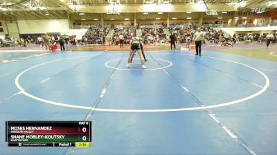 133 lbs Cons. Round 2 - Moses Hernandez, Missouri Valley vs Shane Mobley-Koutsky, Unattached