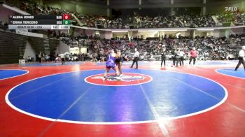 235 lbs Quarterfinal - Alena Jones, Marietta vs Erika Tercero, Gilmer County