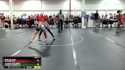 96 lbs Round 1 (6 Team) - Alexis Galindo, U2 Upstate Uprising vs Dylan Gue, 84 Athletes