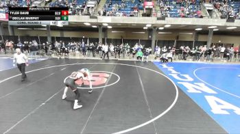 126 lbs Cons. Round 2 - Declan Murphy, Niles Notre Dame vs Tyler Daub, Unattached
