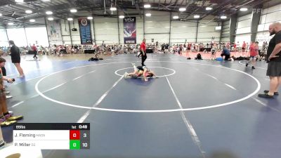 65 lbs Rr Rnd 3 - Julie Fleming, Mat Assassins Yellow vs Paeton Miller, Ohio Gold