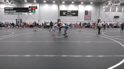 190 lbs Round 1 (4 Team) - Jack Lilly, South Side WC Black vs Isiah Foster, Whitted Trained