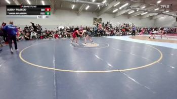 145 lbs Cons. Semi - Alizah Piasecki, Castle View vs Anna Bratton, Poudre