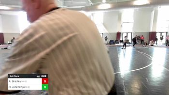 197 lbs 3rd Place - Anthony Bradley, Maryland - UNATT vs Hunter Janecezko, Ohio