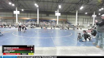 49 lbs Round 2 - Beckham Duncan, East Idaho Elite vs Aiden Hickey, Kuna Klub