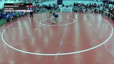 115 lbs Brooklynn Smith, South Dakota Gold vs Kate Seery, Iowa