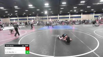 90 lbs Consolation - Carlos Hernandez, Bad Cat WC vs Brentley Brooks, Team Grand Valley Elite