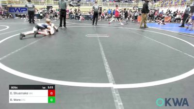 80 lbs Quarterfinal - Gabriel Shuemake, Viking Wrestling Club vs Briar Ware, Cleveland Takedown