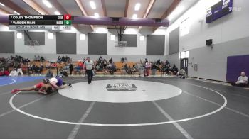 Boys 192 lbs Cons. Semi - Colby Thompson, Chico Boys vs Vanden Main, Modoc Boys