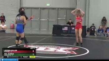 106 lbs Placement Matches (8 Team) - Jayden Keller, Missouri 1 vs Mia Zuniga, Washington