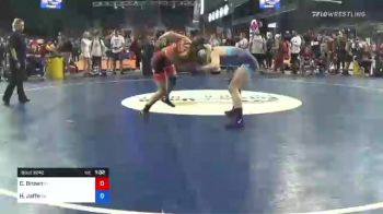 122 lbs Round Of 16 - Camryn Brown, Connecticut vs Haylie Jaffe, Pennsylvania